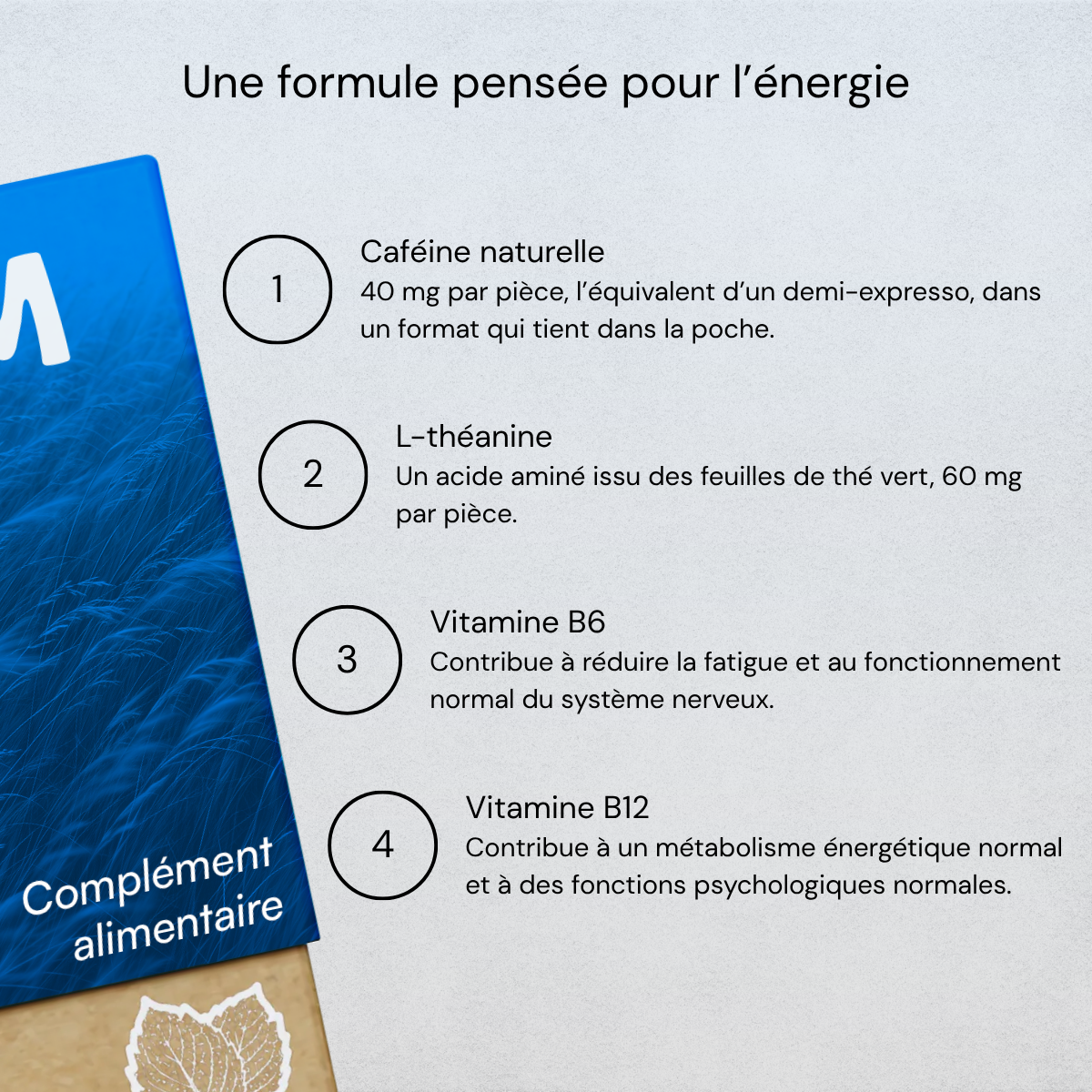 Chewing-gum Énergisant
