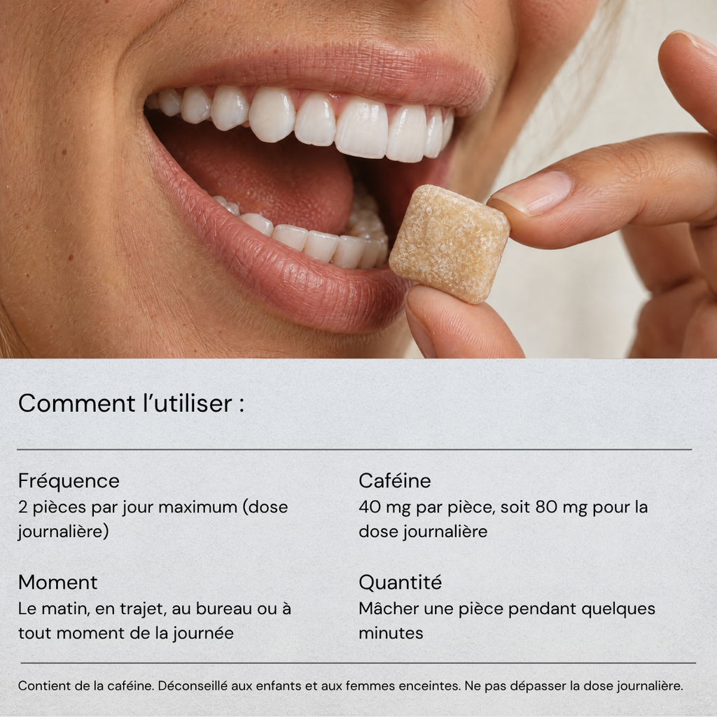 Chewing-gum Énergisant