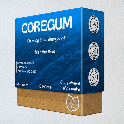 Chewing-gum Énergisant