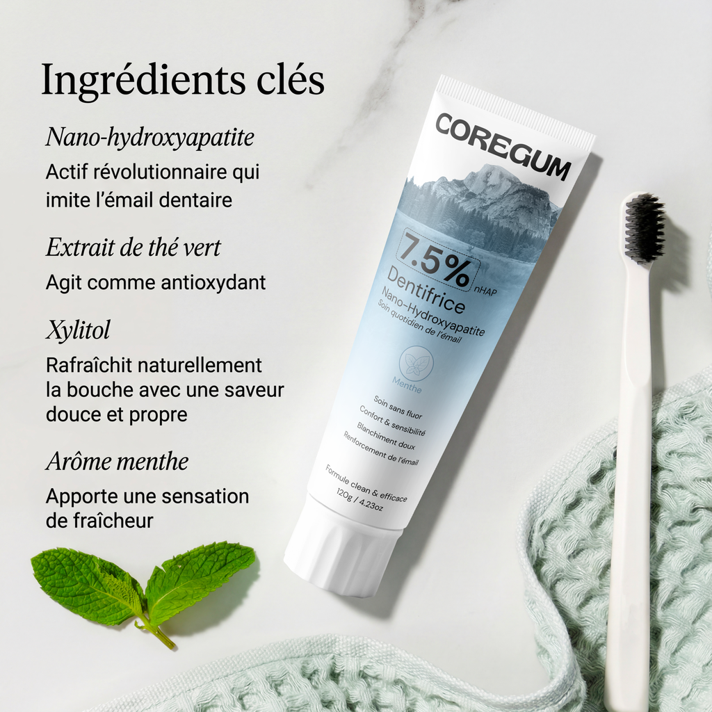 Dentifrice Reminéralisant